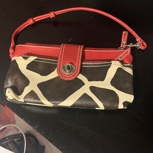 Stylish Red and Black Women's Bag